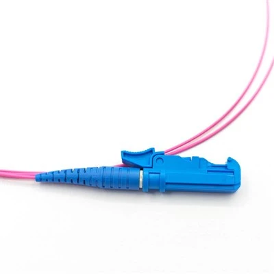 Visok{0}}Performance E2000/UPC OM4 Simplex LSZH Fiber Optic Pigtail